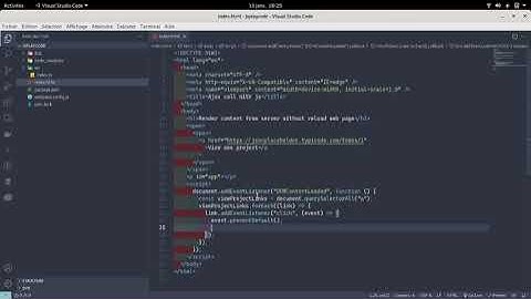 Ajax call in vanilla js