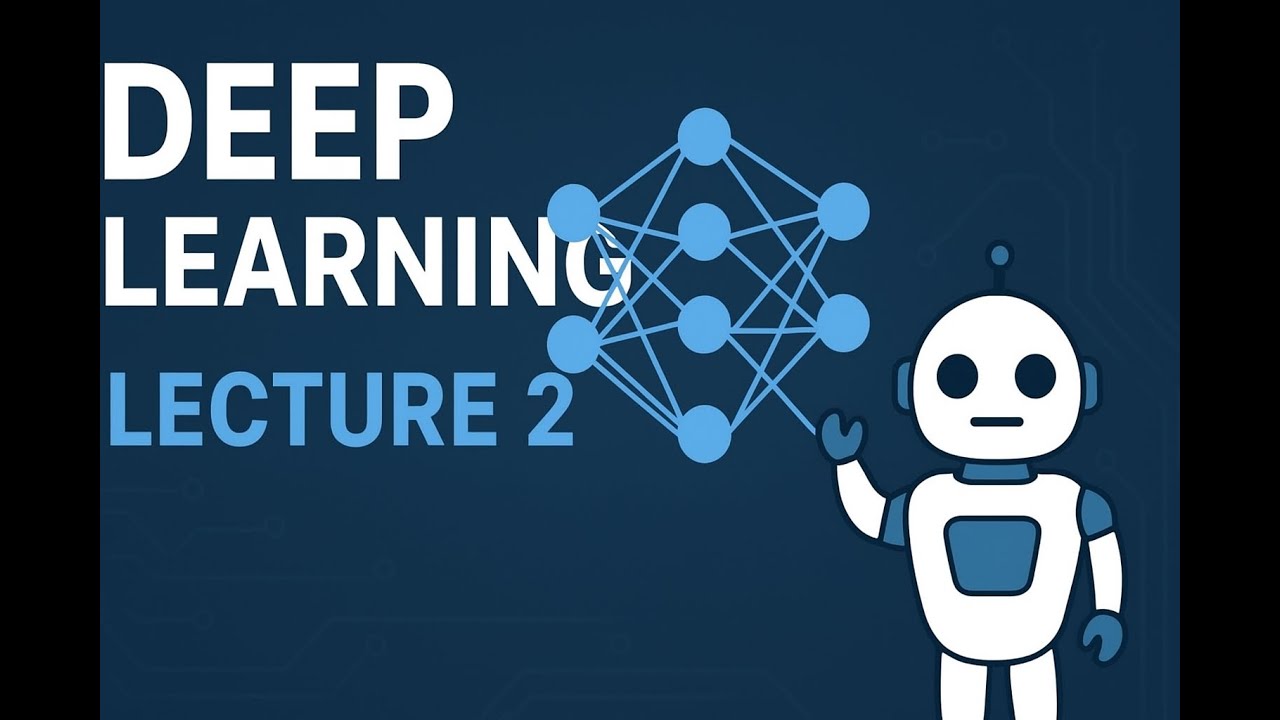 Deep learning lecture 2 - YouTube