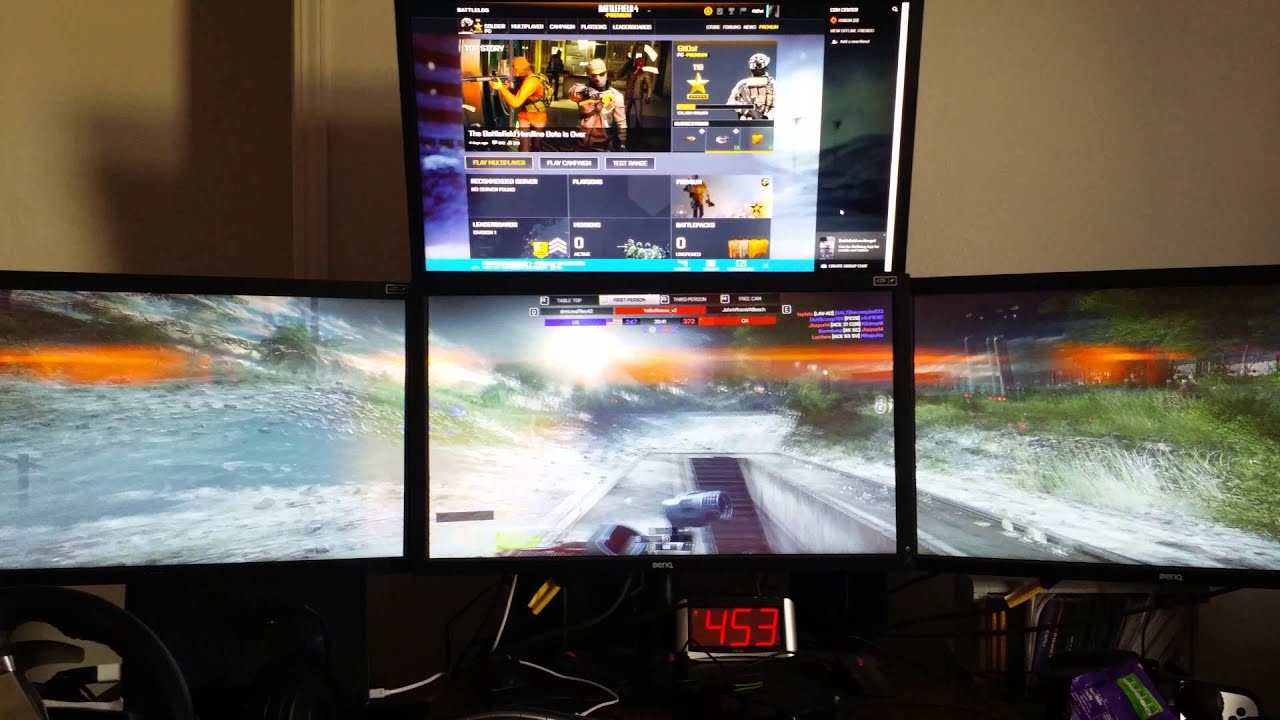 Battlefield 4 - Triple Monitor - PC Ultra settings