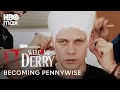 Bill Skarsgård Pennywise Transformation | IT: Welcome to Derry | HBO Max