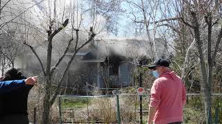 House Fire in Lake Como/Belmar, NJ 4/6/2021