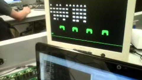 Space Invaders Motion Control using Computer Vision