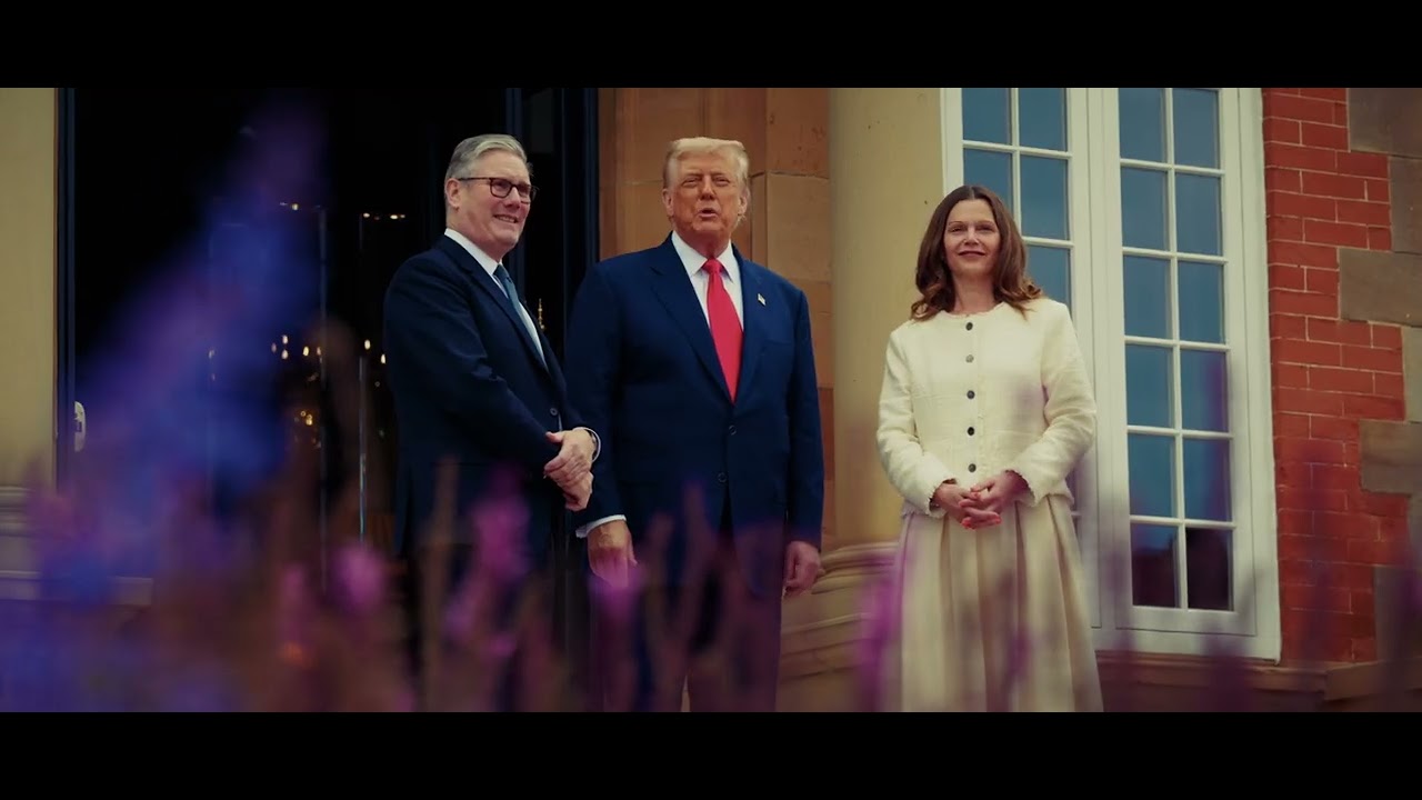 President Donald J. Trump's HISTORIC Scotland visit - YouTube