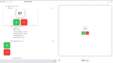 SwiftUI playing with Swift Playground part 2.