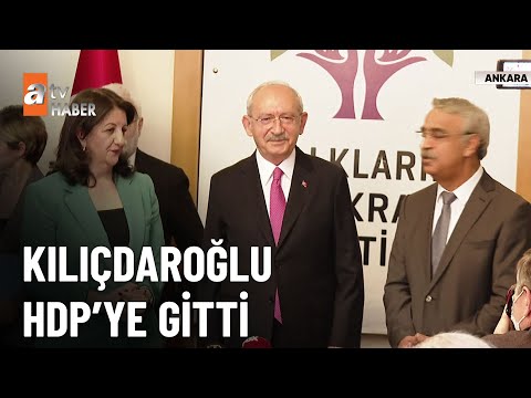 Kılıçdaroğlu HDP'den destek istedi - atv Haber 21 Mart 2023