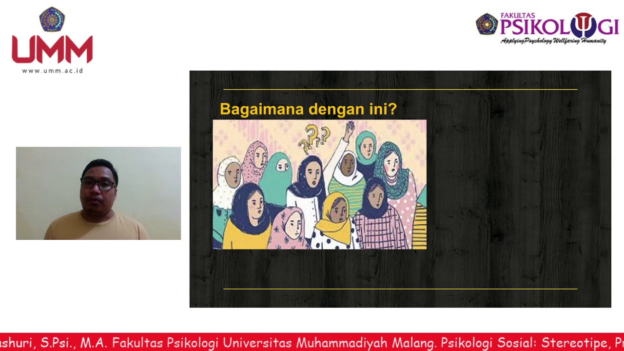 Psikologi Sosial: Stereotipe, Prasangka, & Diskriminasi