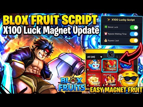 [🔨FIXED] Blox Fruits X100 Luck Script - Meow Hub V1.0 | FREE DRAGON |WORKING | OVERPOWER |EASY FRUIT