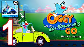 Oggy Super Speed Racing (The Official Game) Gameplay walkthrough Part 1 Tutorial (iOS-Android) screenshot 2