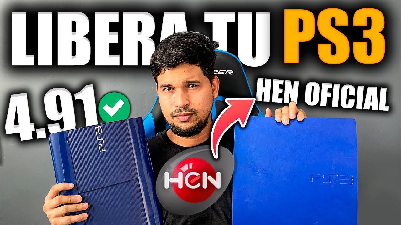 LIBERAR PS3 4.91 HEN OFICIAL | Cualquier MODELO | SIN ERRORES - YouTube