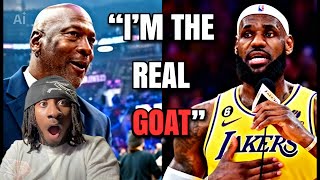 GEN Z REACTS TO NBA LEGENDS REACTS TO LEBRON JAMES CALLING HIMSELF THE GOAT!! VERY INTERESTING!!