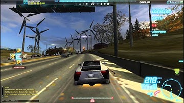 Need For Speed World - Track  "Most Wanted" (Class S Cars Only) Team Escape