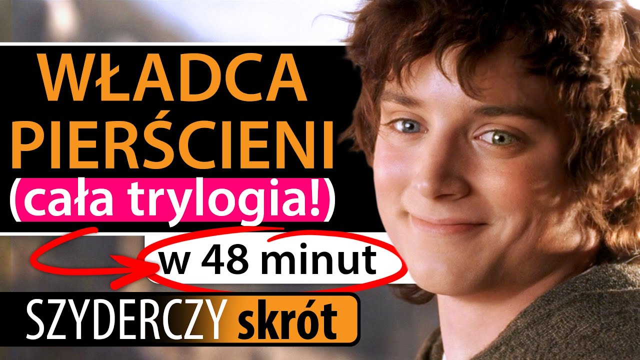 WŁADCA PIERŚCIENI [CAŁA TRYLOGIA] w 48 minut | Szyderczy Skrót