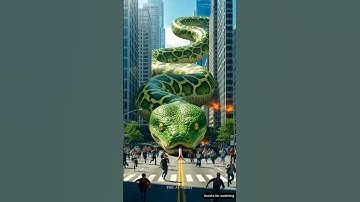 The python saved everyone from drowning 🐍😍 #ai #aishorts #aigenerated #snake@TheaiOrbit-g6o