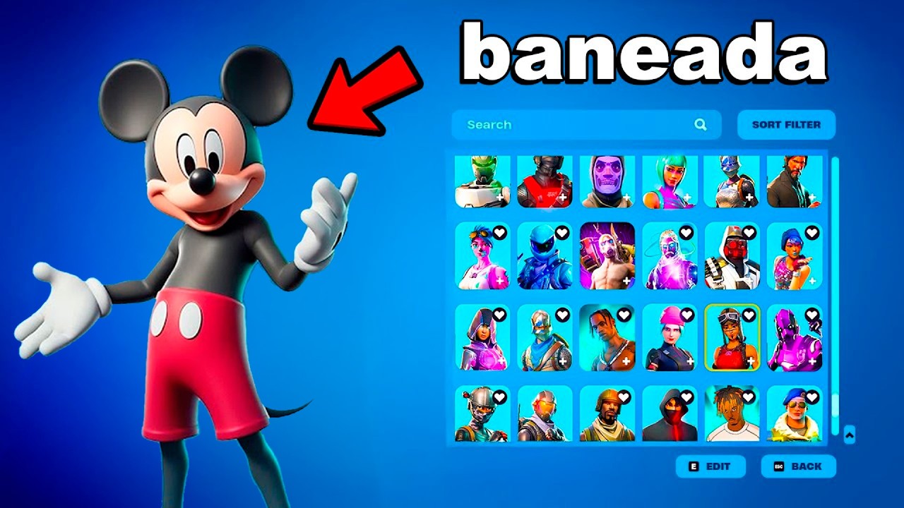 Troleando Personas Con Skins Prohibidas en Fortnite (Película)