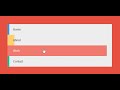 Стилизуем менюшку на CSS