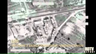 LIBYA: NATO Bombing Gaddafi's Headquarters