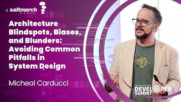 Architecture Blindspots, Biases, and Blunders: Avoiding Common Pitfalls in System Design -  Micheal