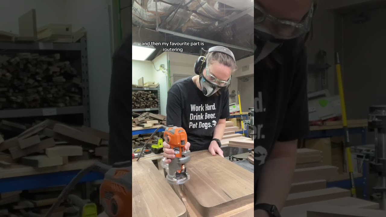 Day in my life as a small business owner, woodworker and table maker