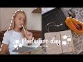 PRODUCTIVE SUMMER DAY WITH ME / Мой продуктивный день летом / STUDY WITH ME / учись со мной 🐱💥