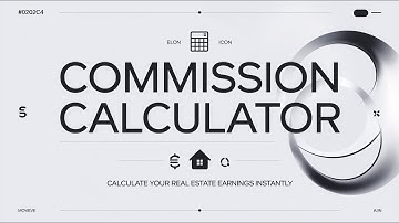 Commission Calculator – Calculate Your Real Estate Earnings Instantly!   #hexatools #thehexatools