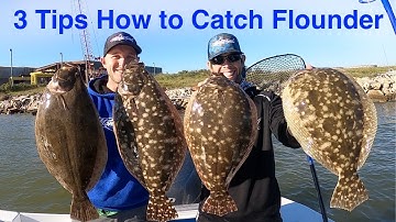 How to Catch & Fillet BIG Flounder EASY!