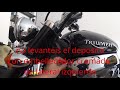 Triumph Rocket 3 cambio aceite