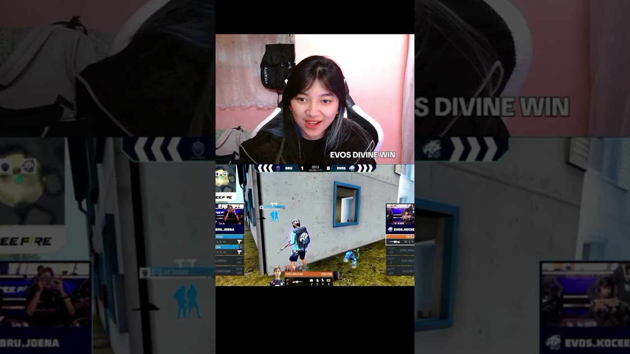 Evos rasyah gg bet cuy || liat reaksi evos bella di akhir 