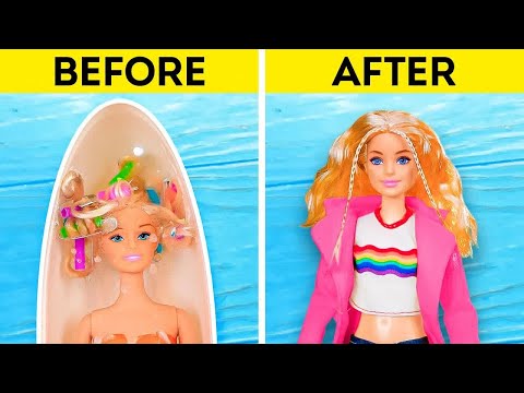 Fantastic Doll Crafts Made From Simple Materials