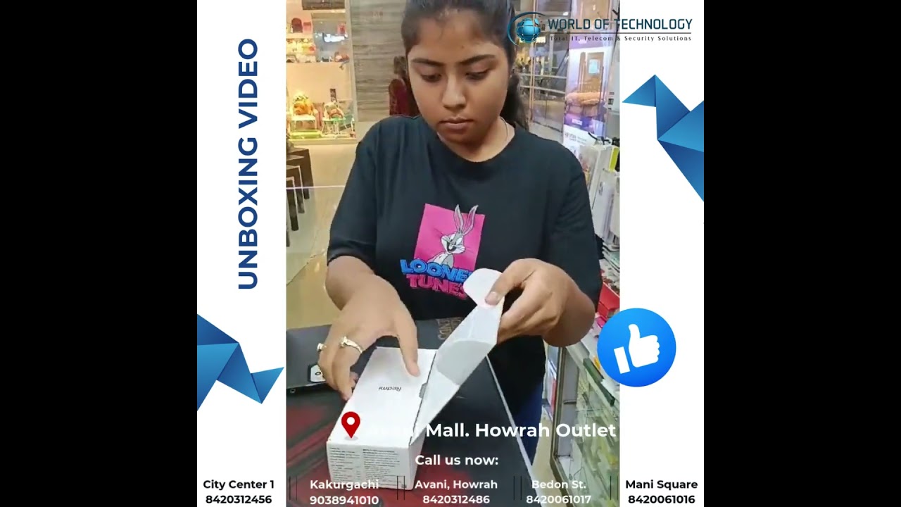 Redmi A3 Unboxing – at World of Technology 