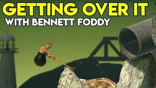 THE DEVILS CHIMNEY! | Getting Over it - Part - 2