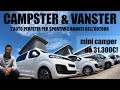 CAMPSTER & VANSTER l'auto (MINI CAMPER!) che ogni appassionato di OUTDOOR dovrebbe avere! Da 31300€!