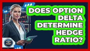 Does Option Delta Determine Hedge Ratio?