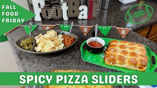 Fall Food Friday | Delicious Spicy Pizza Rolls & Caramel Apple Dump Cake (Easy Recipes)