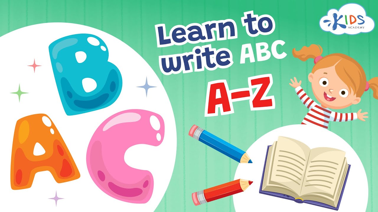 Learn ABC Alphabet and ABC Phonics for kids| How to write