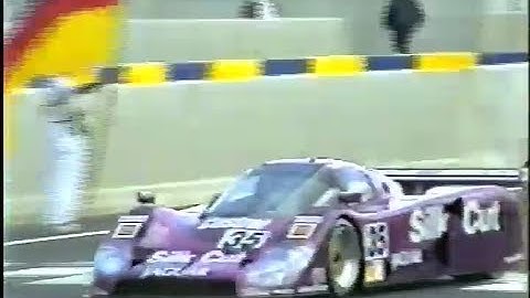 Le Mans home video 1991 just listen to that Mazda and the Sauber Mercedes
