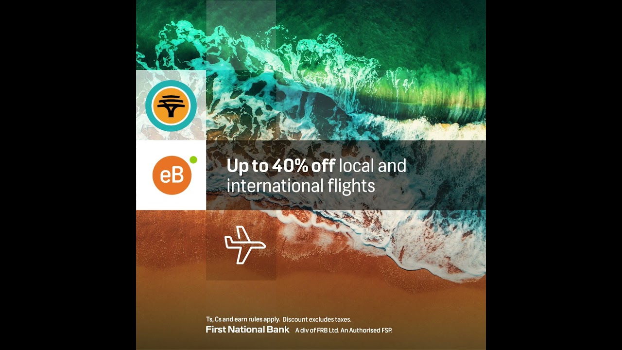 Book through eBucks Travel on the FNB App
