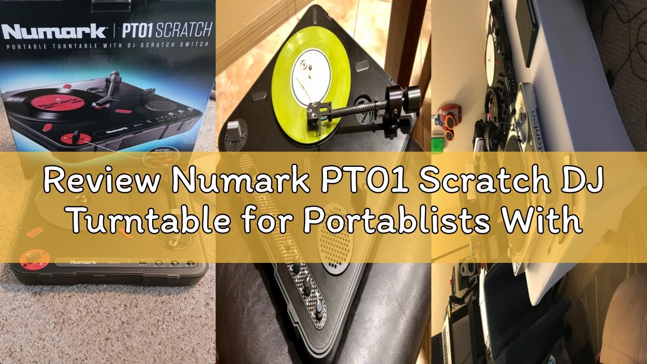 Review Numark PT01 Scratch DJ Turntable for Portablists With User