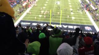 NFC Championship 2013 - Seahawks vs. 49ers - Wilson to Kearse Touchdown