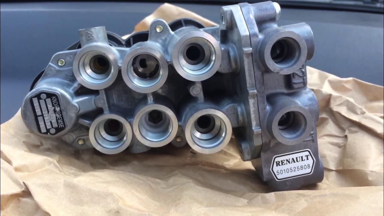 Четырёхконтурный кран renault premium. Кран 4 контурный рено магнум. Кран четырехконтурный рено. Клапан 4х контурный рено прем. Кран 4х контурный рено премиум.