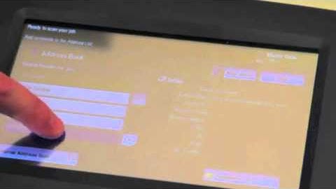 How to Scan to Email with LDAP on a Xerox 57 Series