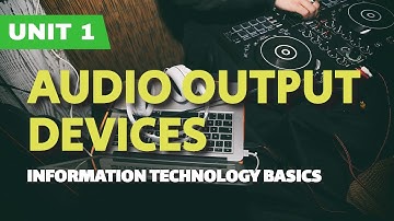 Audio Output Devices (Urdu/Hindi)