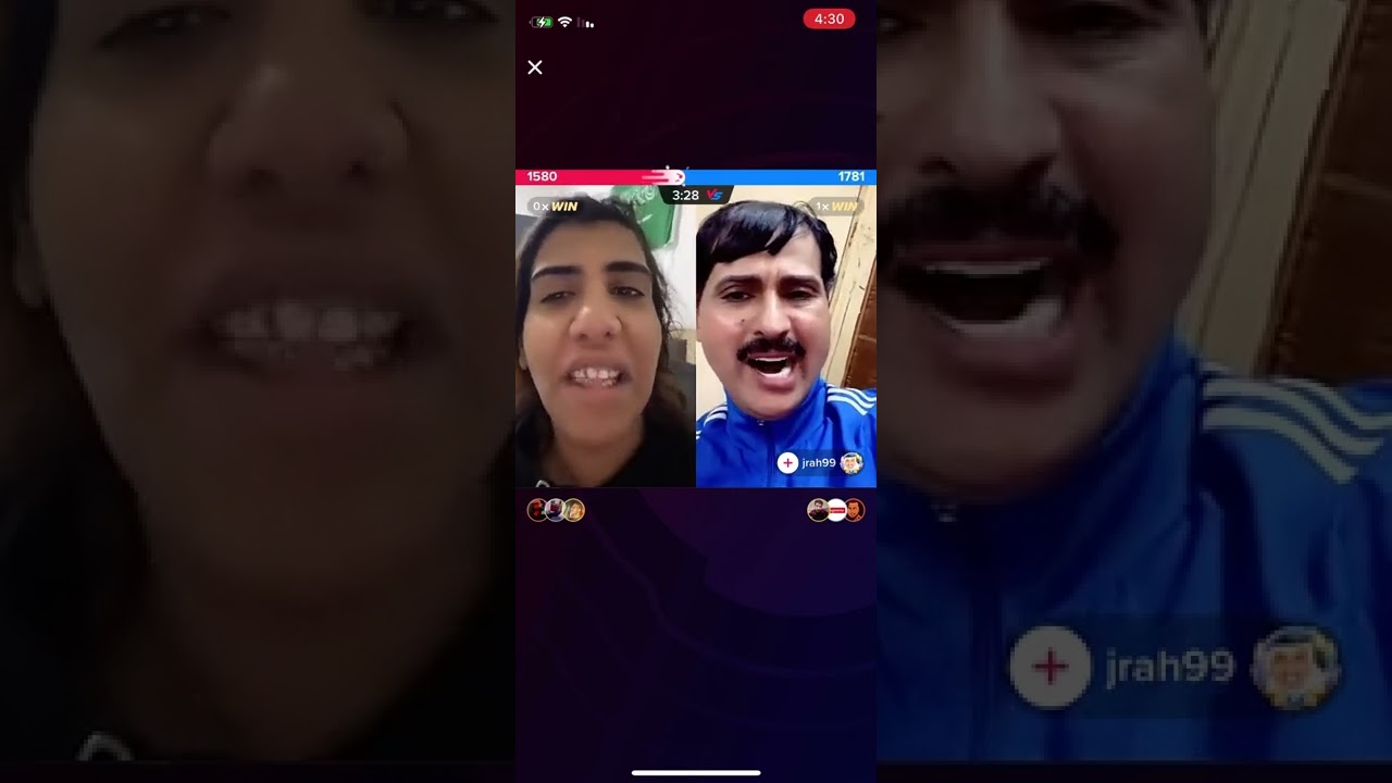 لايف ريم البلوشي و جراح الهبيده