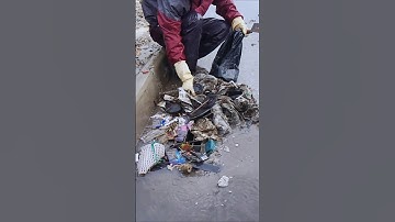 Useful of Cleaning Plastic Clogged Drain #real #plastic #shorts #satisfying #unclog #remove