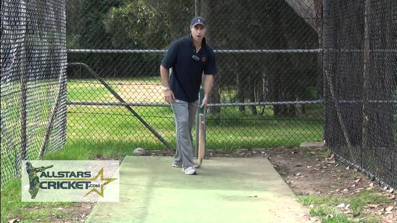 Batting coach-allstars cricket-forward defensive shot.m2t - YouTube