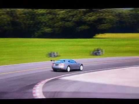 Aston Martin Db9 06 Top Gear Test Track Youtube