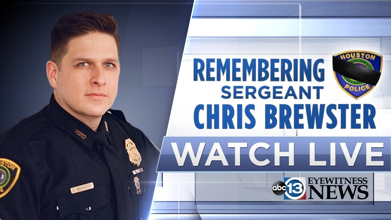 LIVE: Community gathers to honor HPD Sgt. Christopher Brewster at