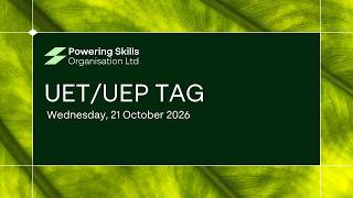 Full UET/UEP TAG | 21 October 2026 Update