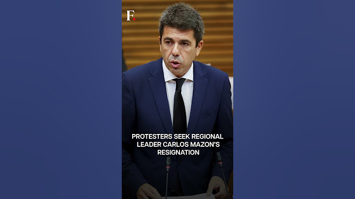 Spain: Massive Protests Against Govt’s Handling of Deadly Floods | Subscribe to Firstpost