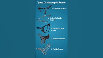 Types of motorcycle frame #bike #engine
