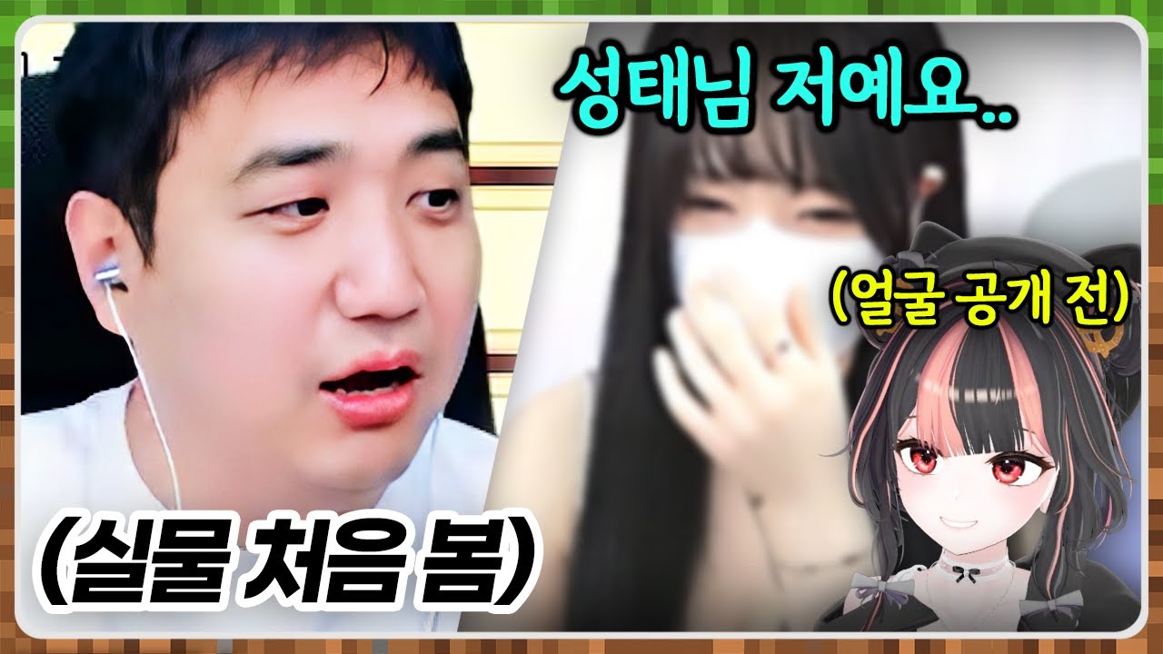 면접을 위해 얼굴까지 공개해버린 버튜버